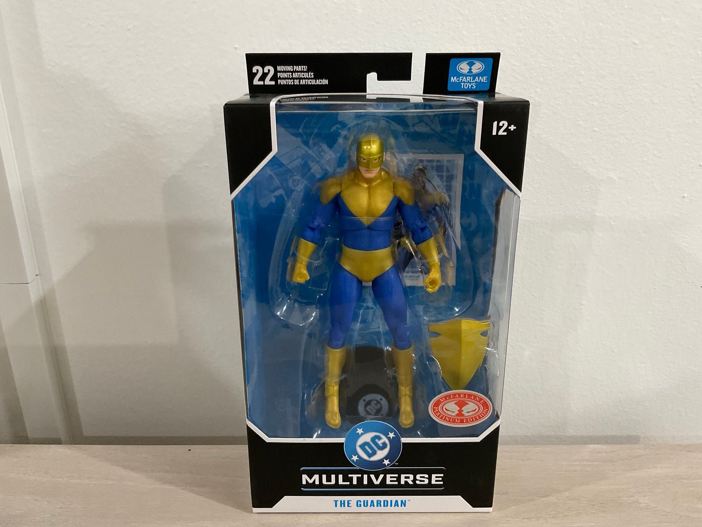 Guardian (DC Multiverse: Red Platinum Edition) 7" Action Figure - McFarlane Toys (Substandard Card 2)