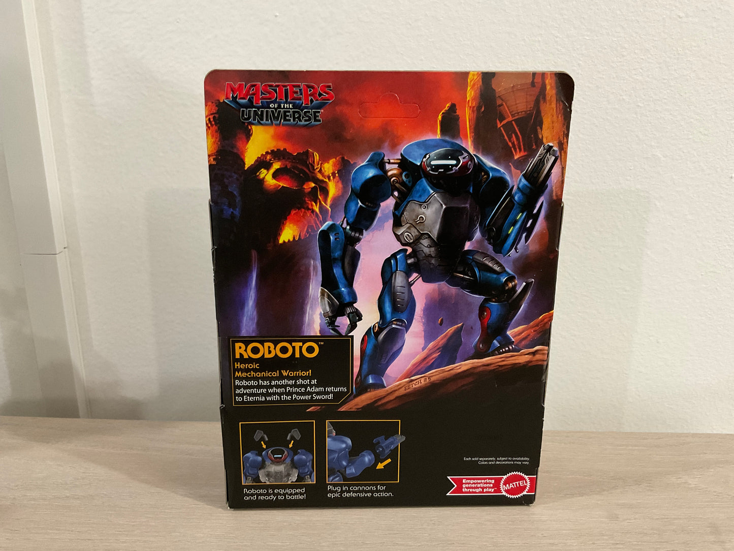 Masters of the Universe 2026 Movie Origins Deluxe Roboto Action Figure – Mechanical Warrior