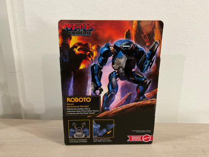 Masters of the Universe 2026 Movie Origins Deluxe Roboto Action Figure – Mechanical Warrior