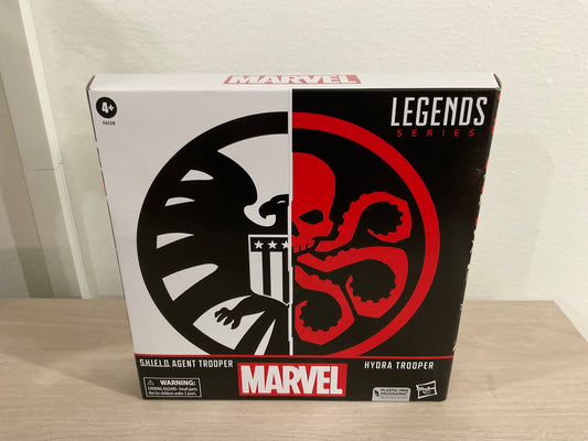 Hasbro Marvel Legends Series S.H.I.E.L.D. Agent Trooper and Hydra Trooper