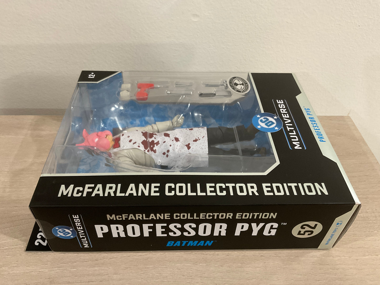 DC McFarlane Collector Edition Wave 13 #52 Professor Pyg (Batman) 7″ Action Figure – Platinum Chase