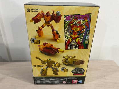 Transformers Generations 40th Anniversary Autobot Flame & Emirate Xaaron Comic Edition Exclusive Two-Pack (Substandard 3)