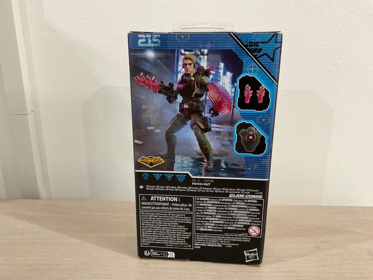 G.I. Joe Classified Series #215 Night Force Psych-Out 6" Action Figure