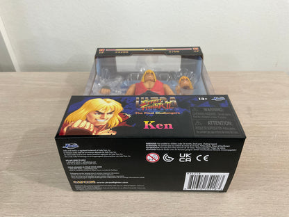 Street Fighter Ken Red Outfit 6-In Action Figure Jada Toys