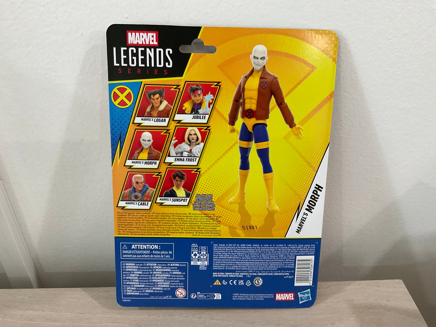 X-Men 97 Marvel Legends 6-inch Morph Action Figure