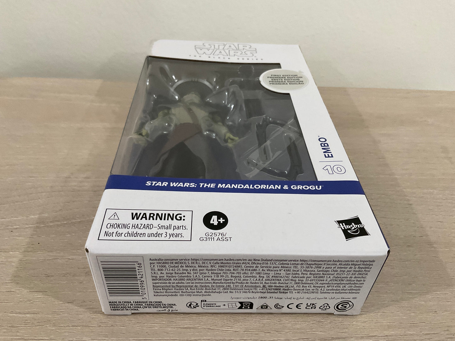 Star Wars The Black Series Embo First Edition 6-Inch Action Figure Substandard Box