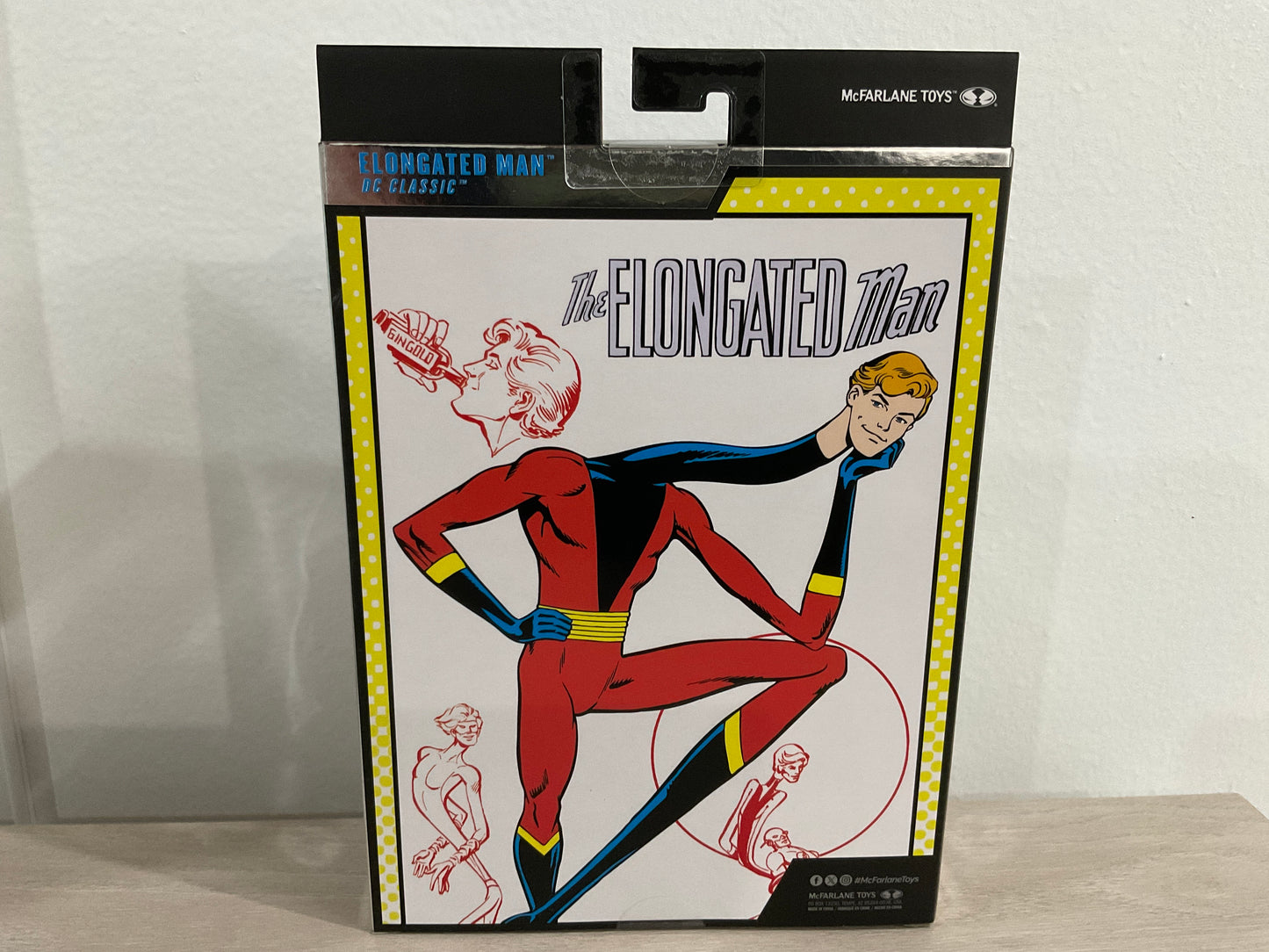 DC McFarlane Collector Edition Wave 13 #50 Elongated Man (DC Classics) 7″ Action Figure