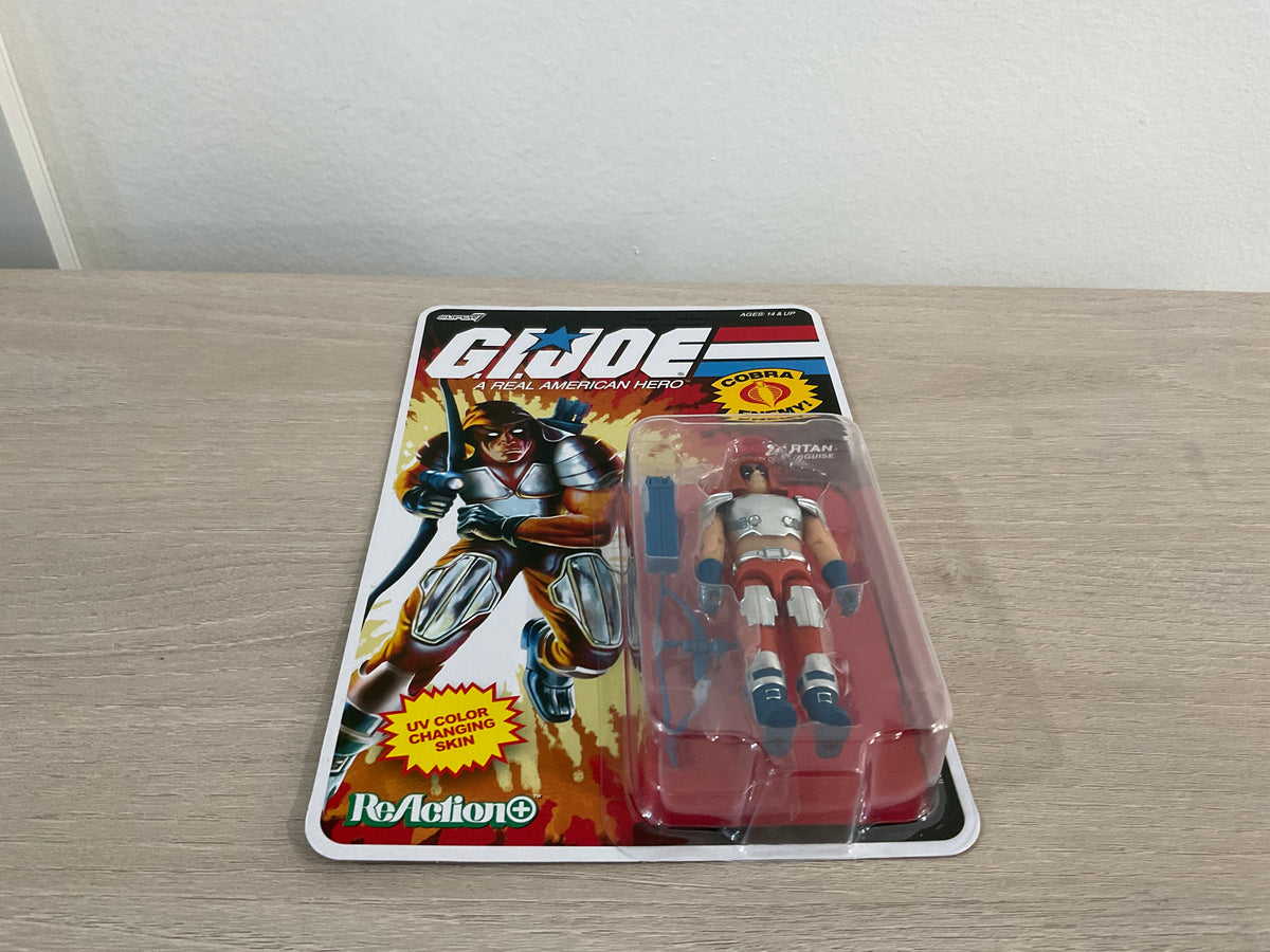 G.I. Joe Super7 ReAction+ Zartan (Comic) 4" Action Figure - Unpunched Card