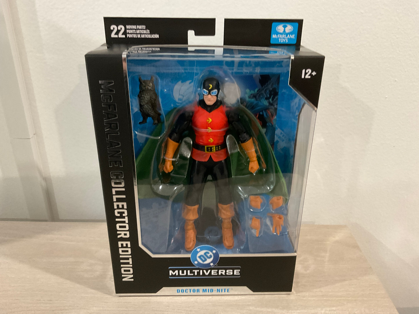 DC McFarlane Collector Edition Doctor Mid-Nite (Justice Society of America #48) 7-Inch Scale Action Figure – Exclusive