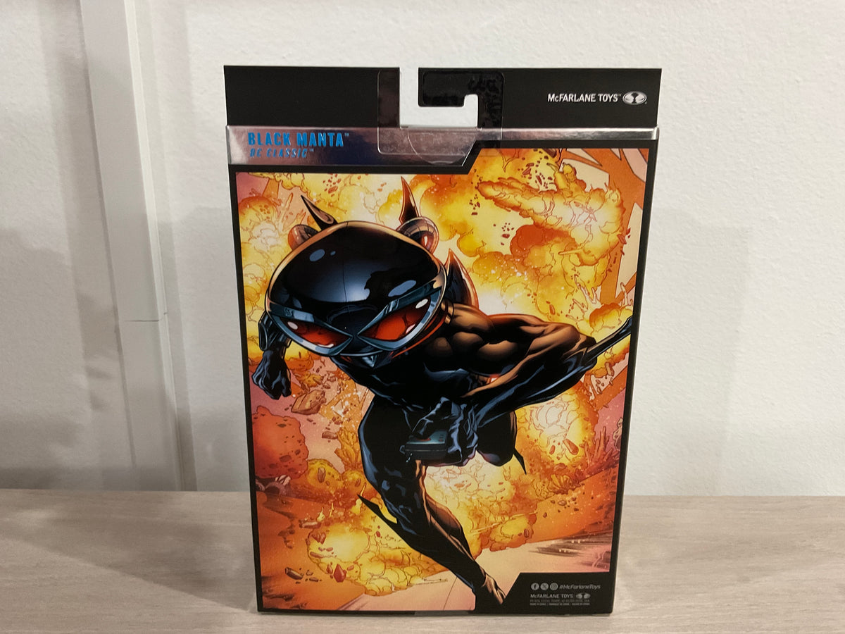 Black Manta (DC Classic) McFarlane Collector Edition #68 Platinum Edition 7" Figure