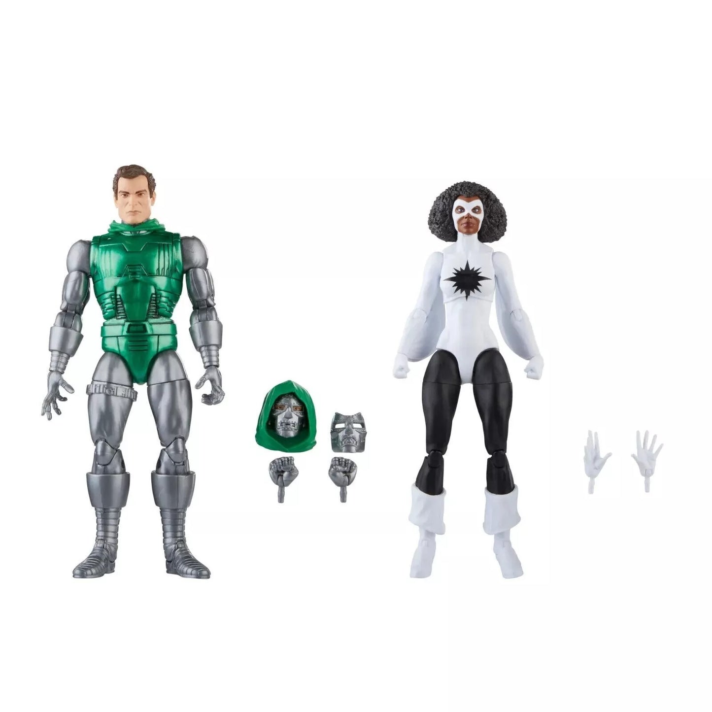 Marvel Avengers Legends Captain Marvel vs. Doctor Doom Action Figure Set - 2 pack