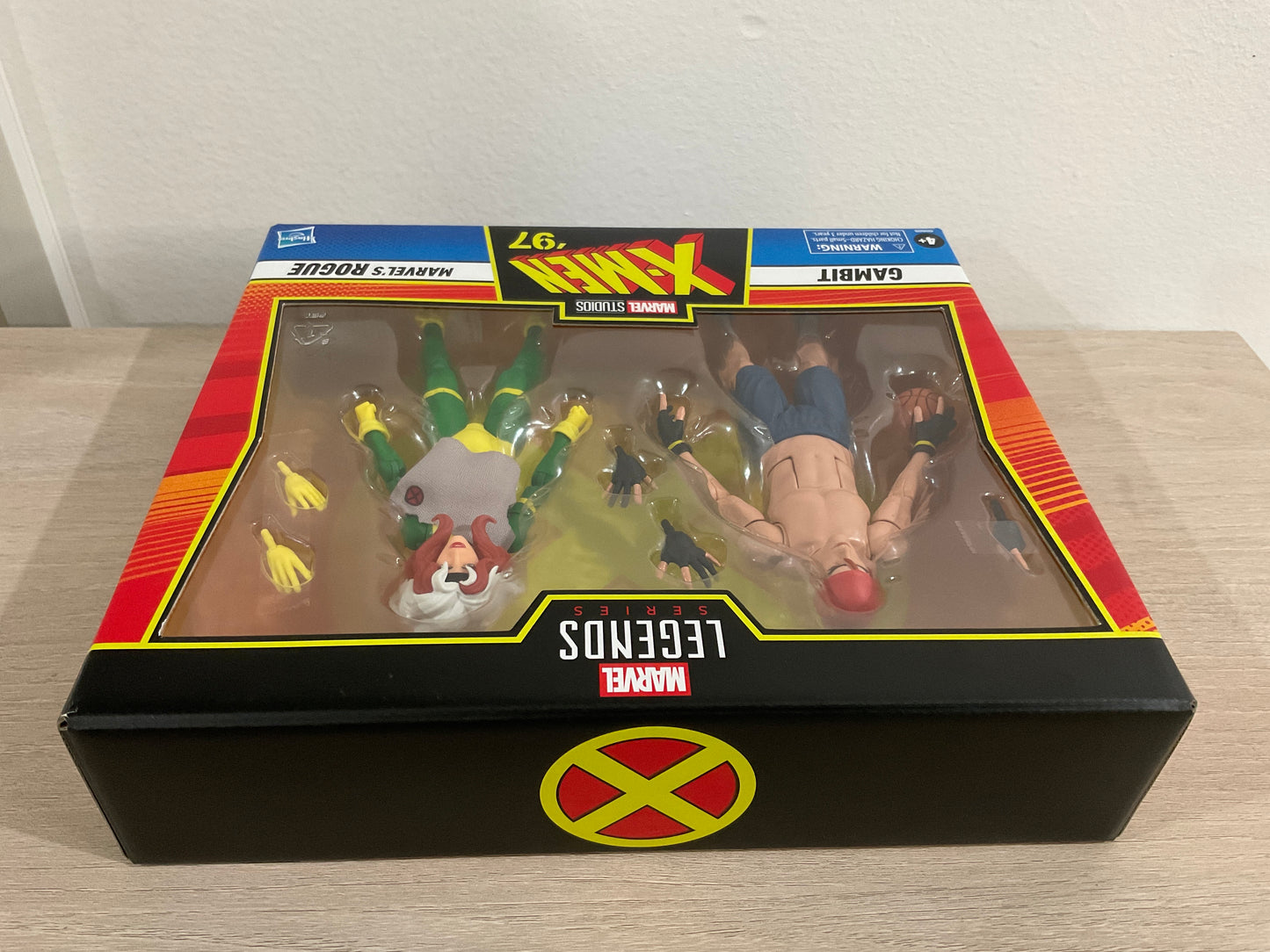 X-Men '97 Marvel Legends Series Gambit & Rogue 6-Inch Action Figures 2-Pack