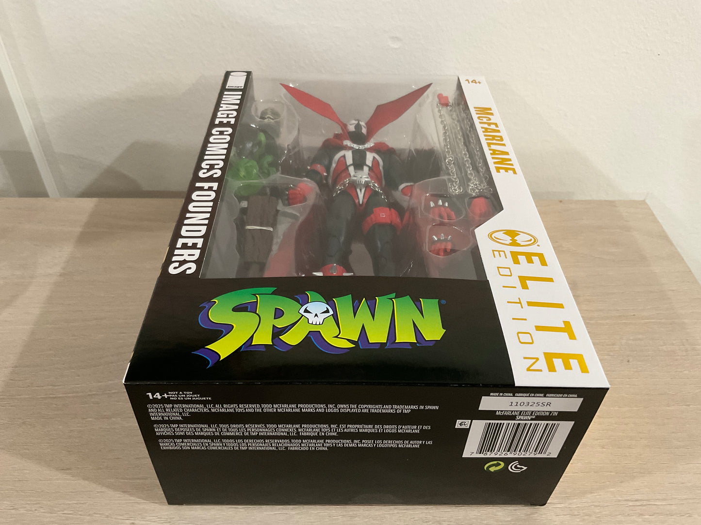 McFarlane Toys Spawn Image Comics Founders Series Elite Edition 7-Inch Deluxe Action Figure