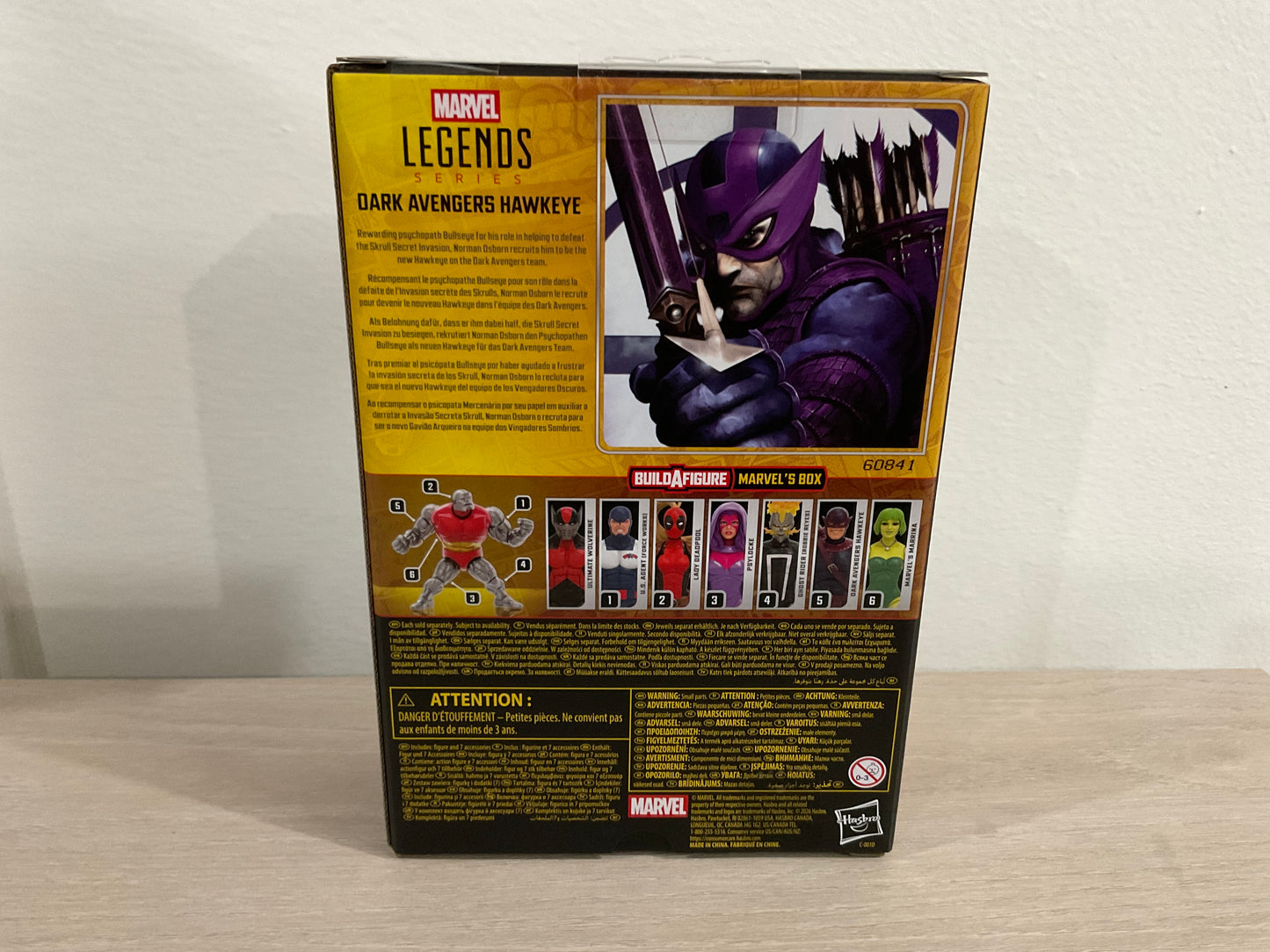 Marvel Legends Series Dark Avengers Hawkeye 6-Inch Action Figure