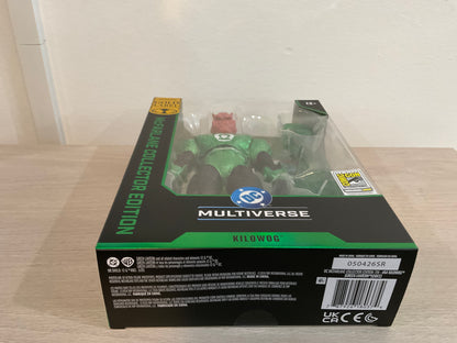 DC Multiverse Kilowog (Green Lantern) McFarlane Collector Edition #64 SDCC 2026 Exclusive Action Figure – Damaged Packaging