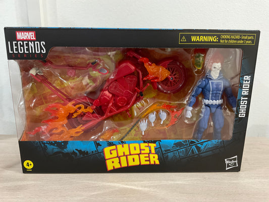 Marvel Legends Ghost Rider Johnny Blaze with Motorcycle 6-In Figure