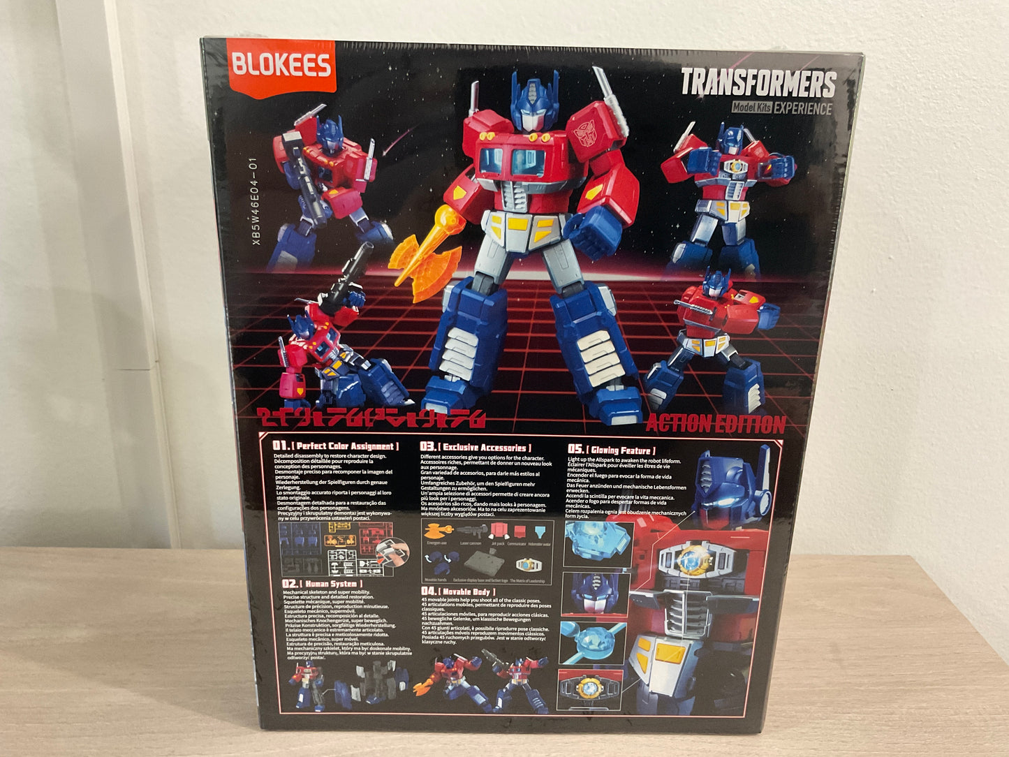 Transformers G1 Optimus Prime Blokees Action Edition Model Kit