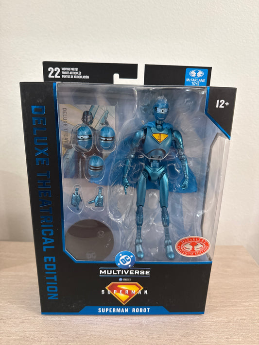 Superman Robot (Superman Movie) Deluxe Theatrical Edition (Red Platinum)