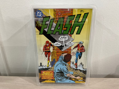 McFarlane Toys DC Page Punchers Jay Garrick (The Flash #123) Red Platinum Edition