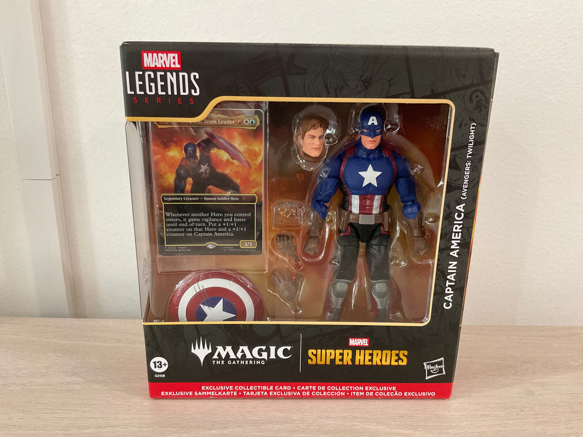 Marvel Legends Magic: The Gathering Captain America Avengers: Twilight 6" Action Figure
