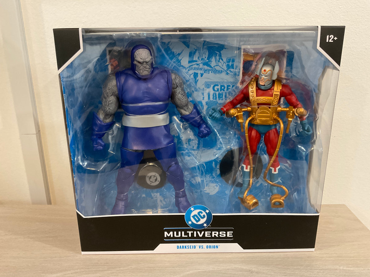 DC Multiverse Darkseid vs. Orion 7" & Megafig Action Figure 2-Pack – McFarlane Toys