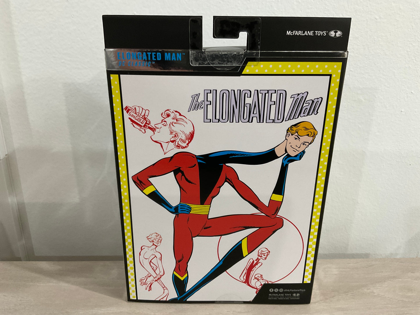 DC McFarlane Collector Edition Wave 13 #50 Elongated Man (DC Classics) 7″ Action Figure – Platinum Chase