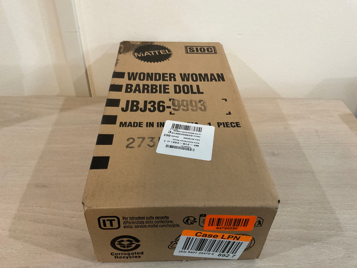 DC Wonder Woman Barbie Doll