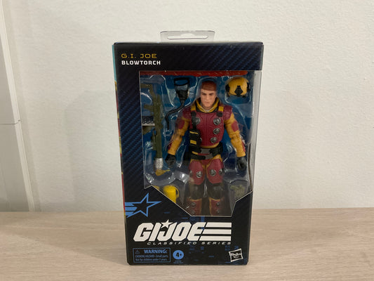 G.I. Joe Classified Series Blowtorch 6-Inch Action Figure Hasbro (Substandard Box 3)