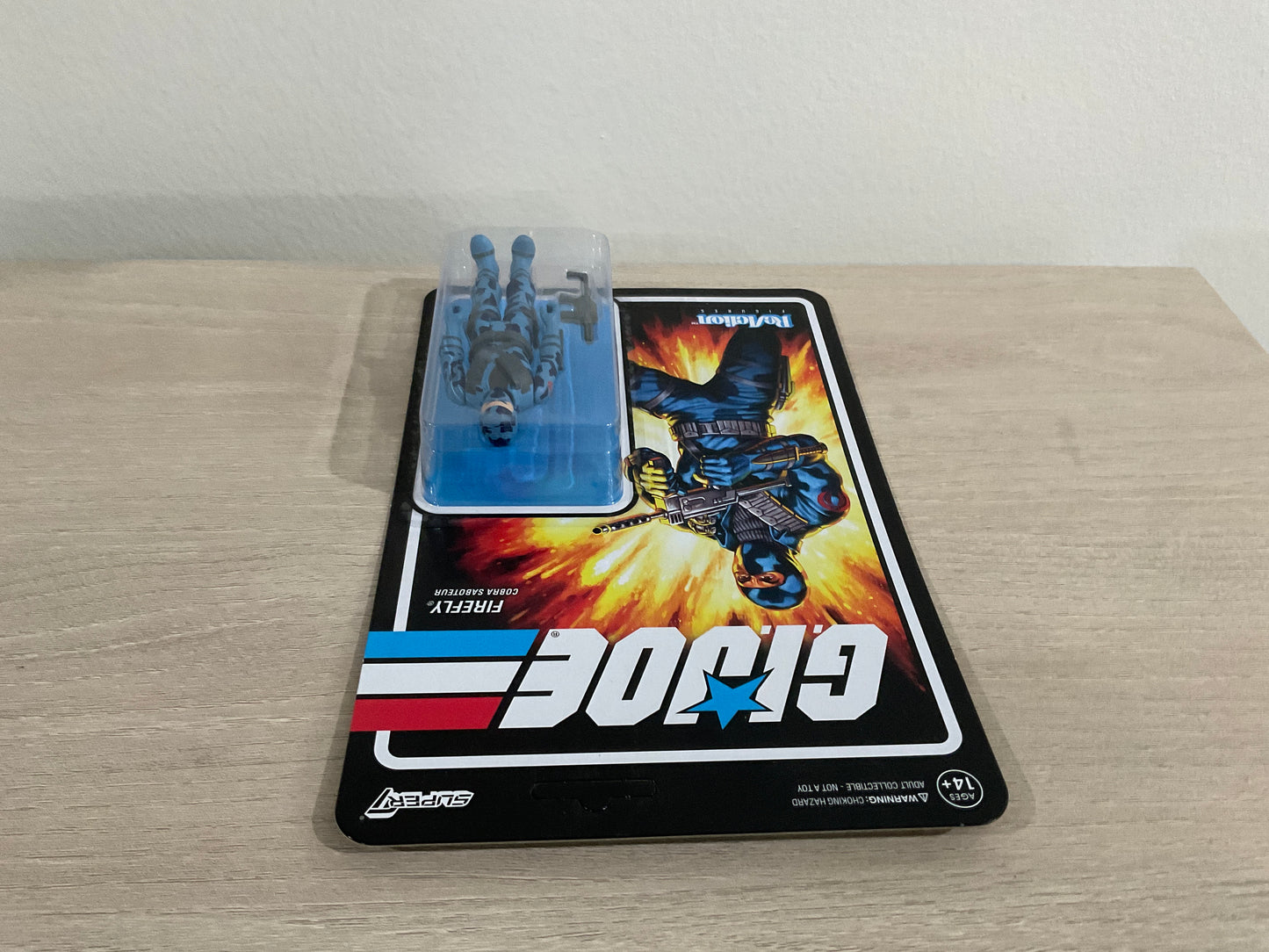 G.I. Joe Firefly (Comic Colors) ReAction 3.75-Inch Action Figure - UnPunched