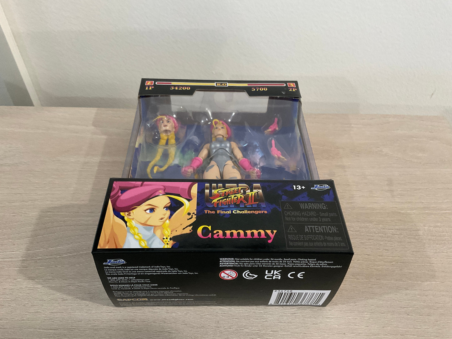 Ultra Street Fighter II Cammy Player 2 6-Inch Action Figure – Entertainment Earth Exclusive