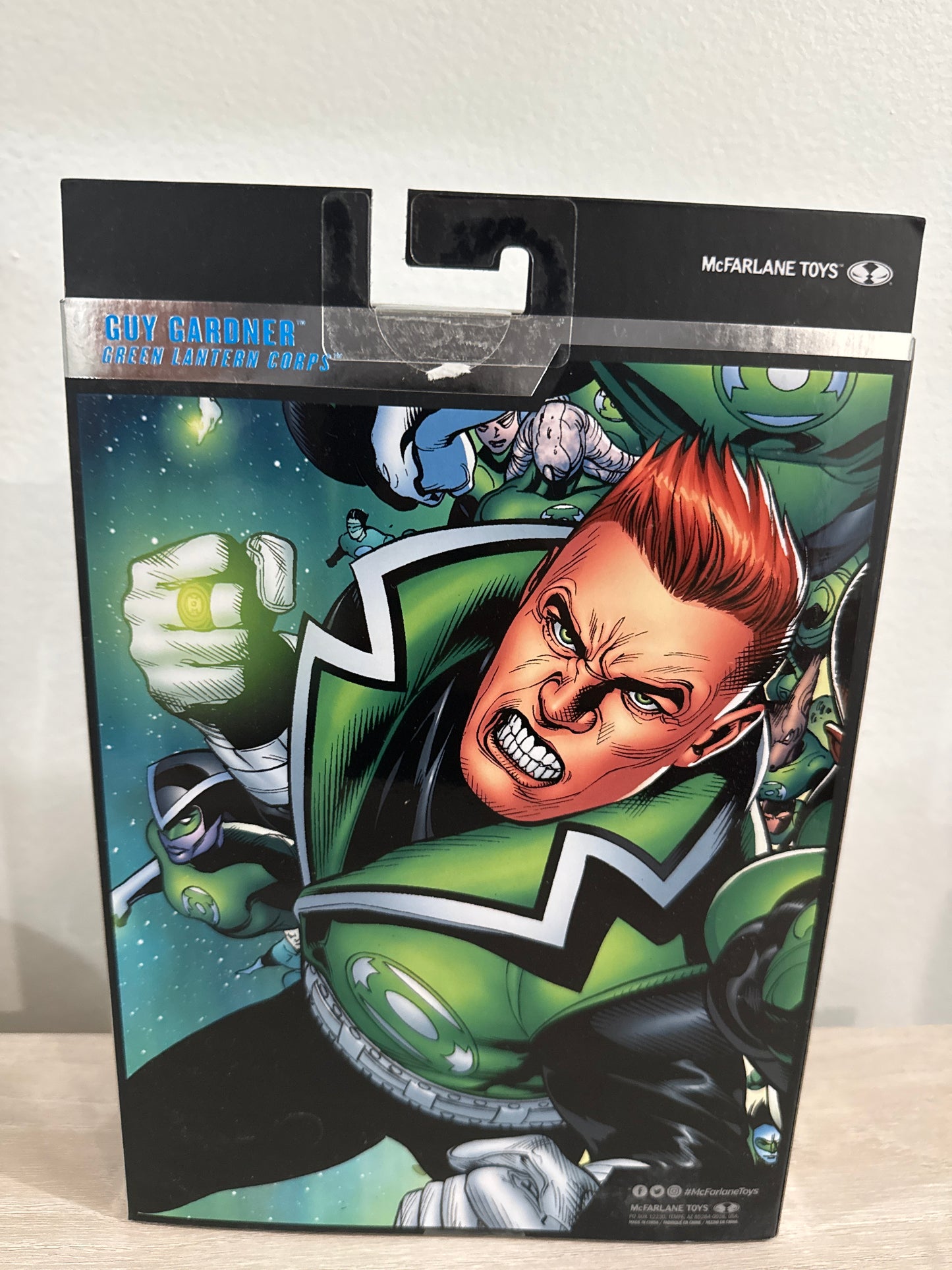 DC Multiverse Guy Gardner (Green Lantern Corps) Platinum Edition 7-Inch Action Figure - Chase