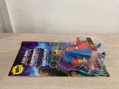 Masters of the Universe Origins King Randor Cartoon Collection 5.5-Inch Figure Mattel - Substandard Card 5