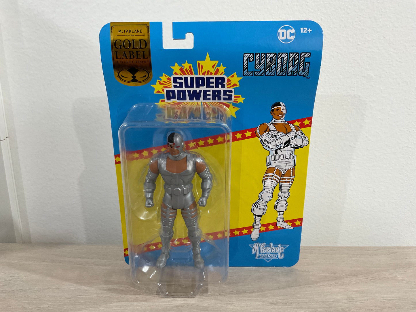 Cyborg 4.5″ Gold Label Figure – DC Super Powers Exclusive Substandard