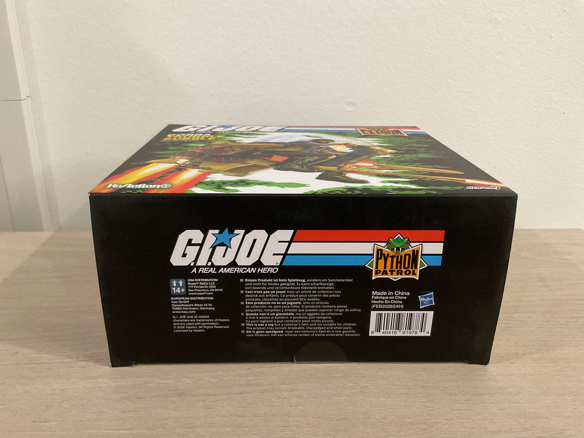 G.I. Joe Super7 ReAction+ Cobra Trooper & Trubble Bubble - Python Patrol Super7 Exclusive