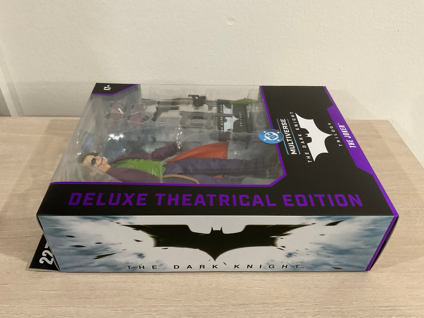 McFarlane Toys DC Multiverse Deluxe Theatrical Edition The Dark Knight Joker 7-Inch Action Figure