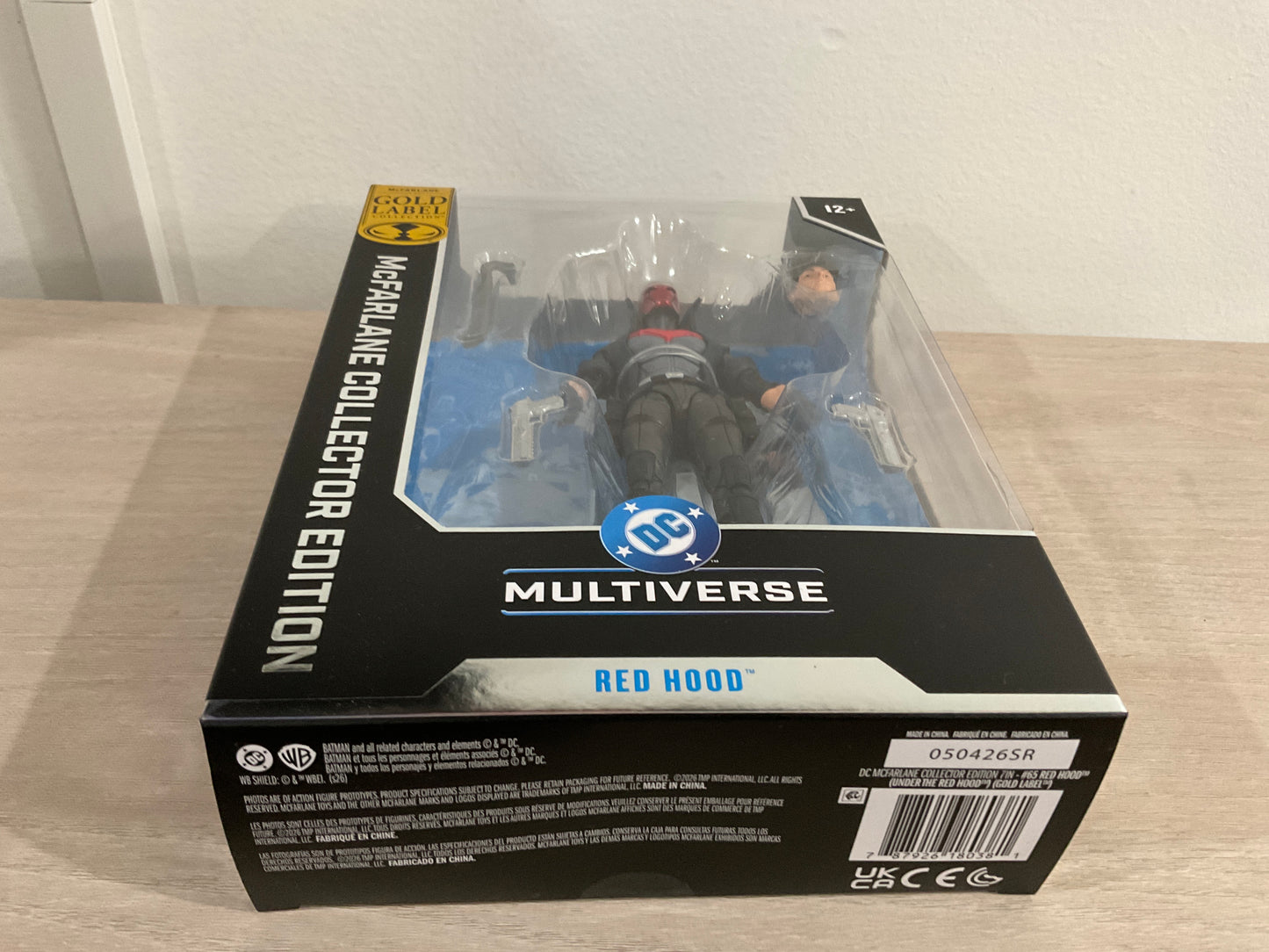 DC Multiverse Red Hood (Under the Red Hood) McFarlane Collector Edition Gold Label 7" Scale Action Figure (2026 SDCC Exclusive)