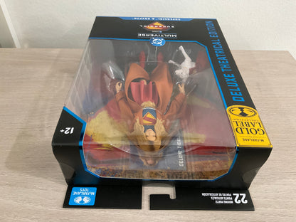 Supergirl and Krypto (DC Multiverse: Supergirl Movie) 7-Inch Gold Label Action Figure Deluxe Theatrical Edition – McFarlane Toys (Substandard Card)