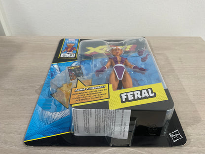 Marvel Legends Series Feral (X-Force & X-Men Comics-Inspired) – 6-Inch Action Figure - Substandard Card 2