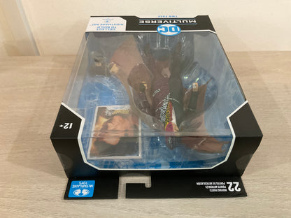 McFarlane DC Multiverse Batman Forever Two-Face 7-Inch Action Figure – Nightmare Bat BAF (Minor Substandard Card)