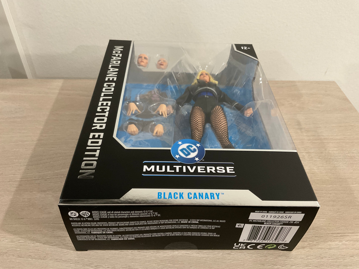 McFarlane DC Multiverse Black Canary (DC Rebirth #54) Collector Edition Wave 14 7-Inch Figure
