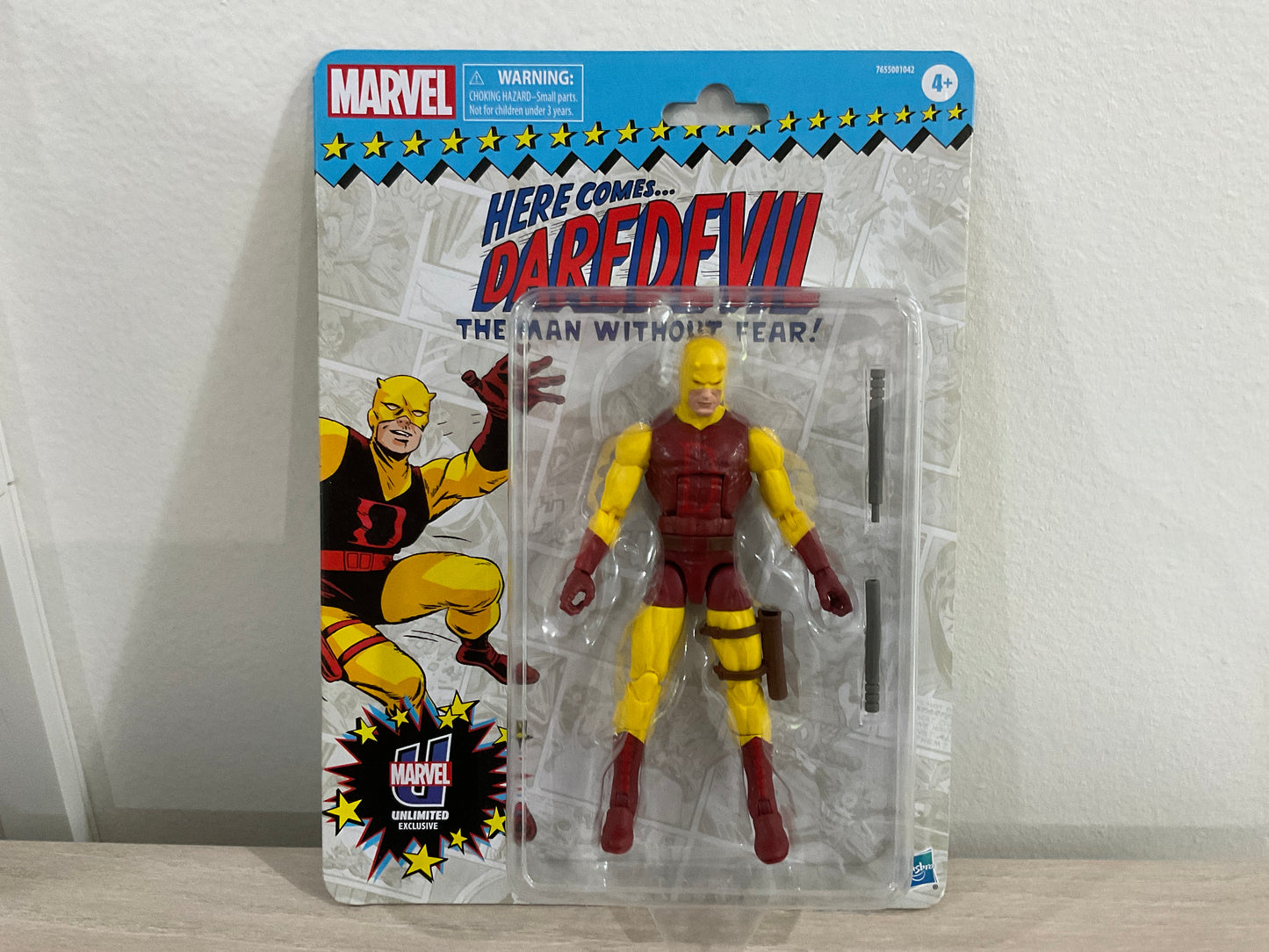 Marvel Legends Daredevil Yellow Suit Marvel Unlimited Exclusive 6-Inch Action Figure