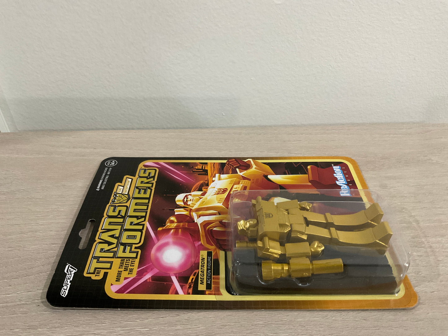 Transformers ReAction Figures Wave 1 Megatron (Golden Lagoon) Action Figure