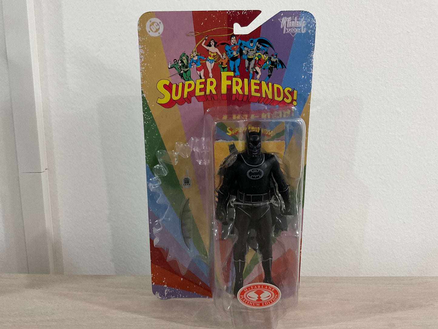 Super Friends Batman (Phantom Zone) Red Platinum Edition 6-Inch Scale Action Figure