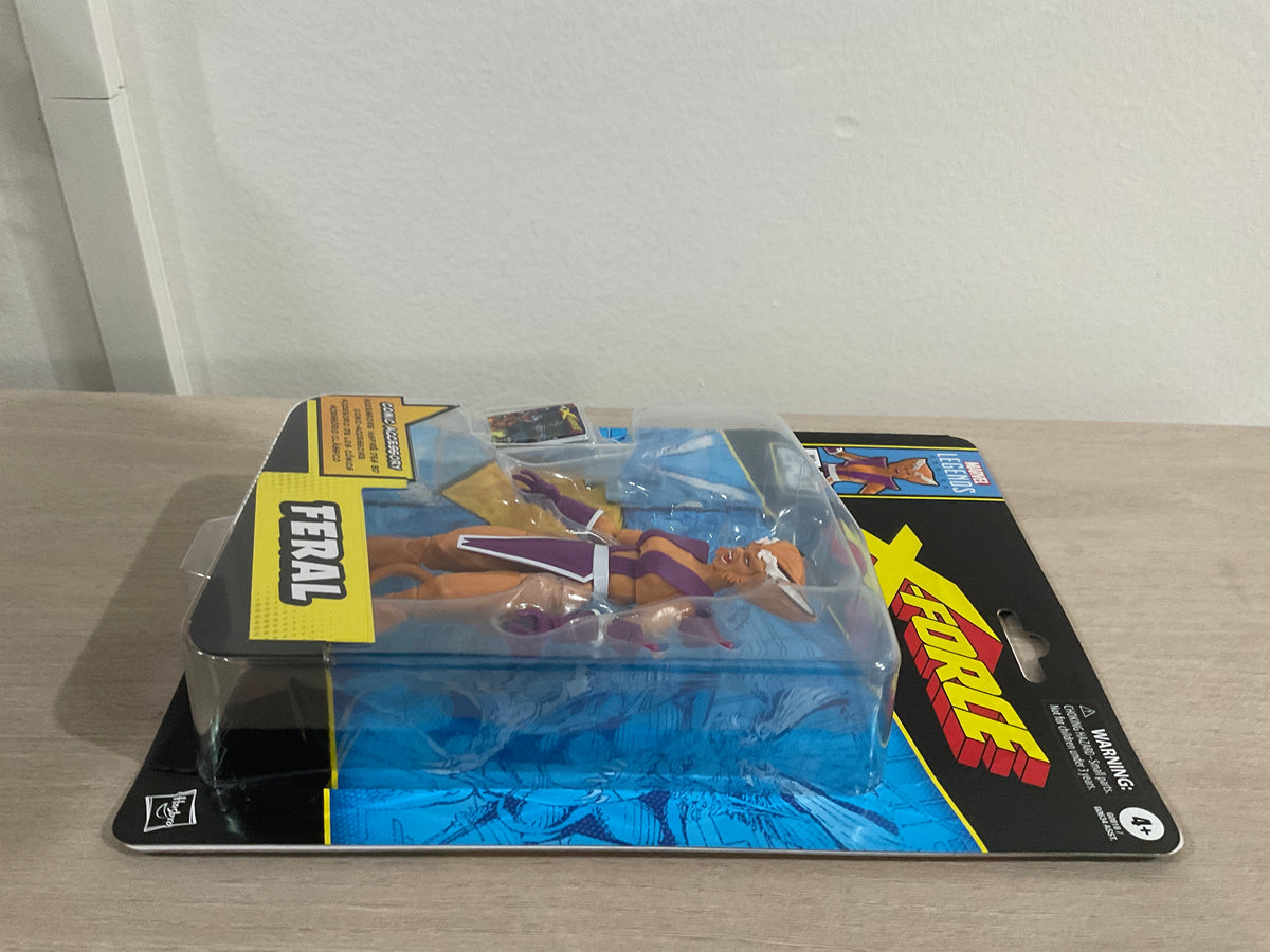Marvel Legends Series Feral (X-Force & X-Men Comics-Inspired) – 6-Inch Action Figure - Substandard Card 5