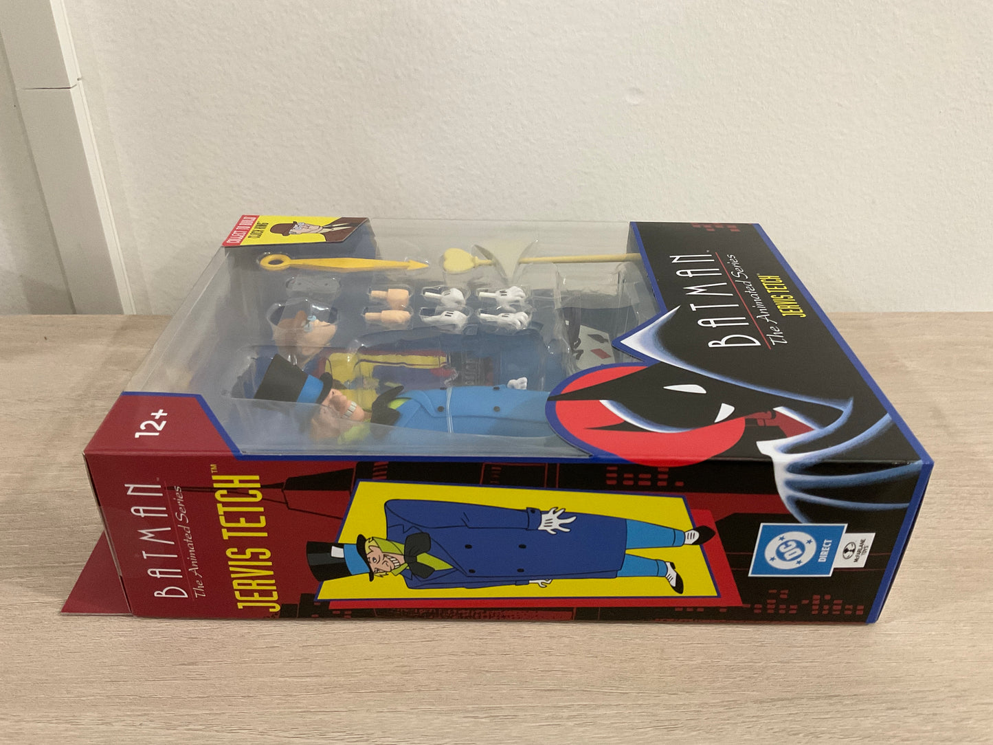 McFarlane DC Direct BTAS Mad Hatter Wave 7 Build-A-Figure Clock King 6-Inch Figure