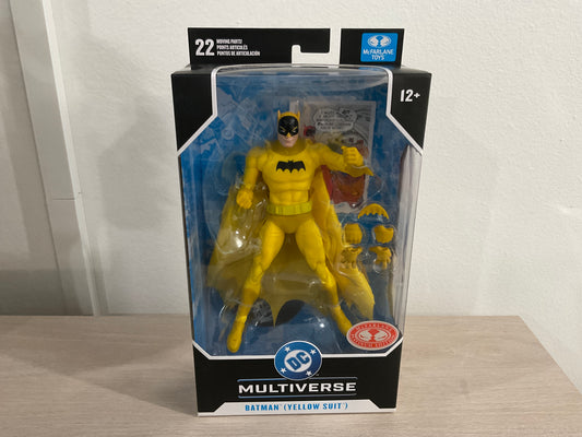 Batman - Batman Yellow Suit (Detective Comics #241) DC Multiverse Red Platinum Edition 7" Scale Action Figure