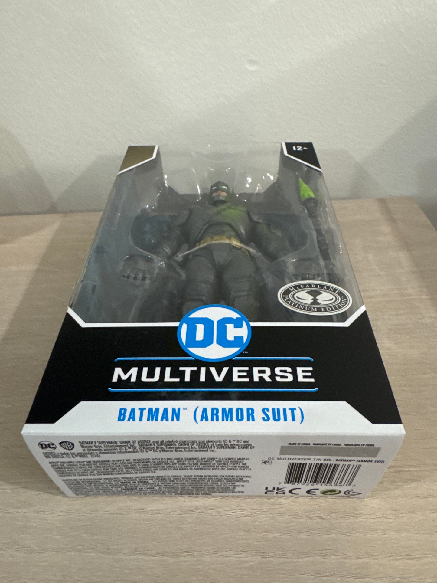 DC Multiverse Armored Batman – Dawn of Justice Platinum Chase 7" Figure