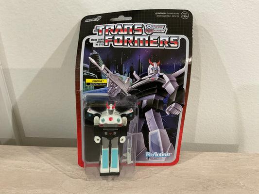 Super7 ReAction Transformers – Prowl 3.75-Inch Action Figure (Substandard 2)