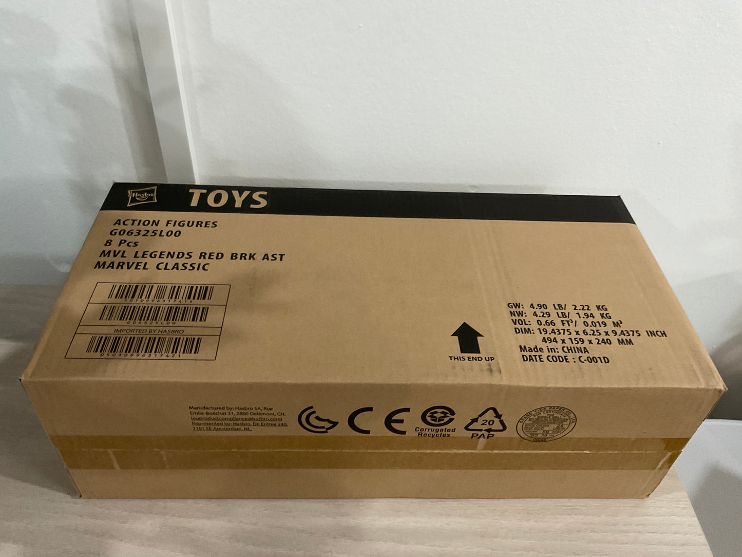 Marvel Legends Executioner Series 6-Inch Action Figures Wave 1 Case of 8