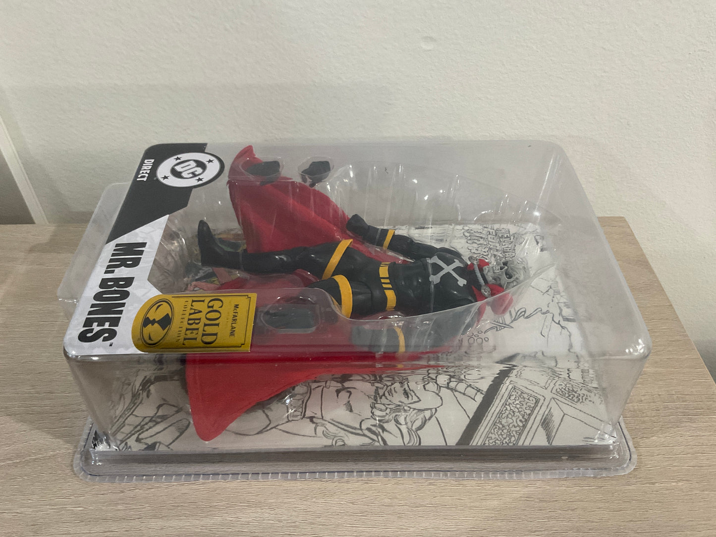 Mr. Bones (Infinity Inc. #16) Gold Label 7" Action Figure w/ Lithograph – McFarlane DC Multiverse
